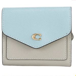 Coach wyn small wallet dove grey